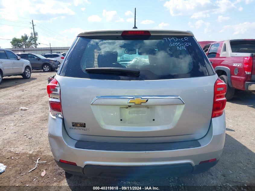 2GNALBEK7H1541376 2017 Chevrolet Equinox Ls