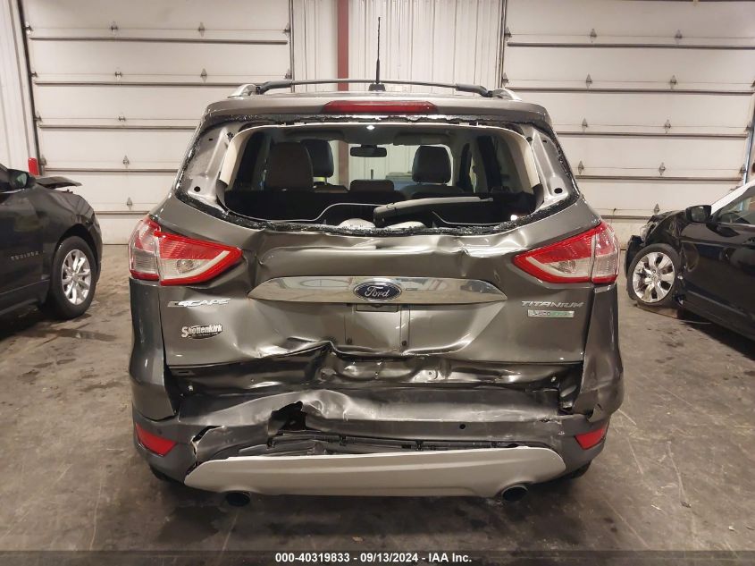 2014 Ford Escape Titanium VIN: 1FMCU0J95EUA75061 Lot: 40319833