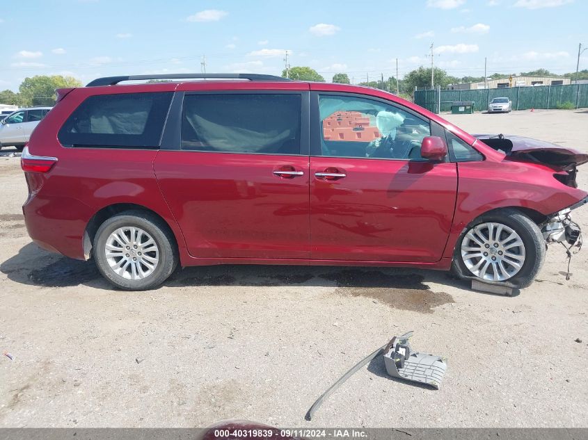 2015 Toyota Sienna Xle 8 Passenger VIN: 5TDYK3DC1FS542071 Lot: 40319839