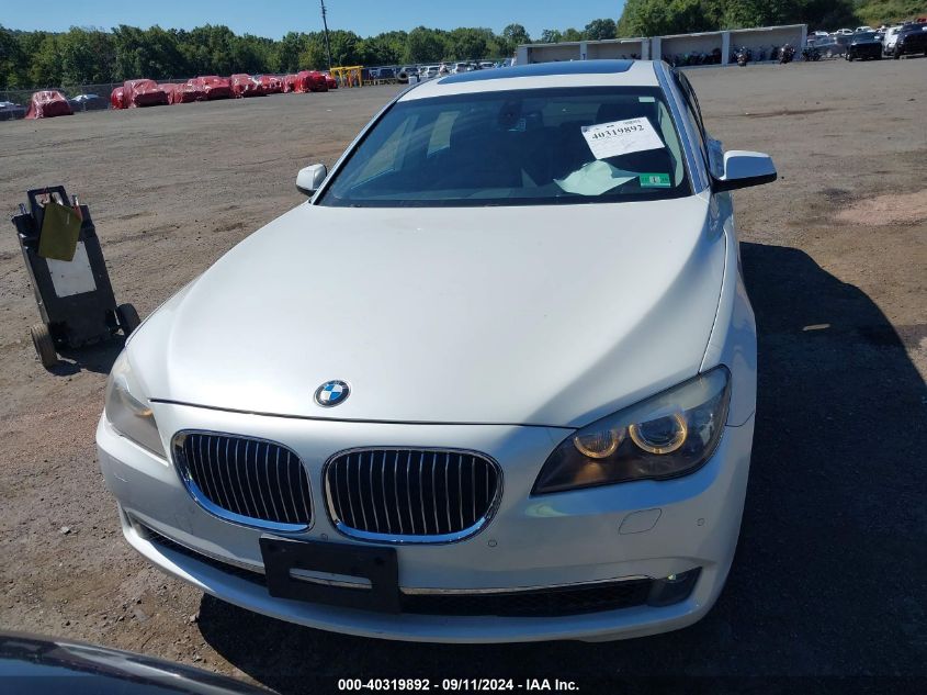 2011 BMW 750Li xDrive VIN: WBAKC8C53BC432604 Lot: 40319892