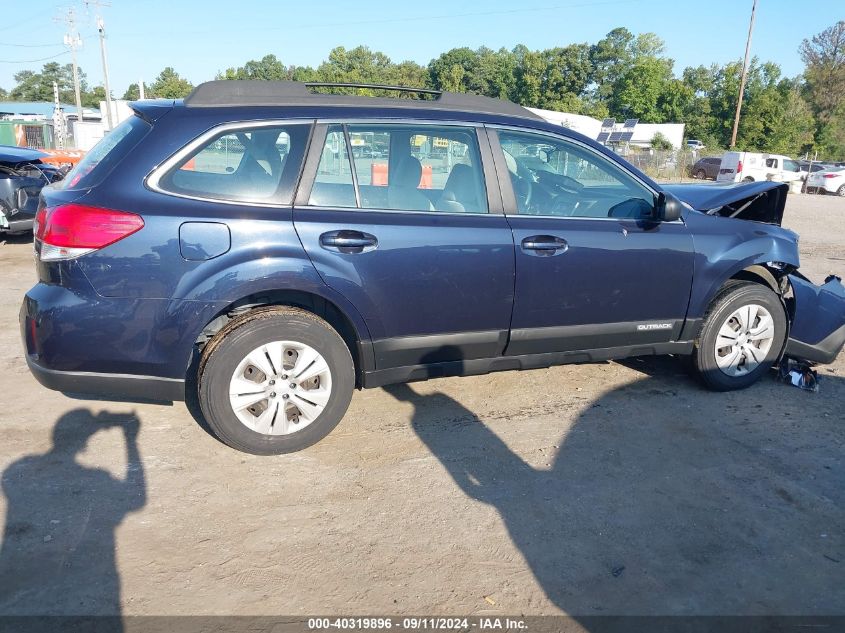 2013 Subaru Outback 2.5I VIN: 4S4BRBAC4D3243362 Lot: 40319896