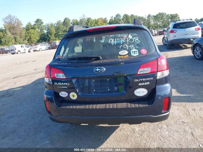 2013 Subaru Outback 2.5I VIN: 4S4BRBAC4D3243362 Lot: 40319896