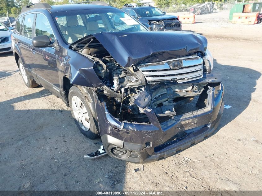 2013 Subaru Outback 2.5I VIN: 4S4BRBAC4D3243362 Lot: 40319896