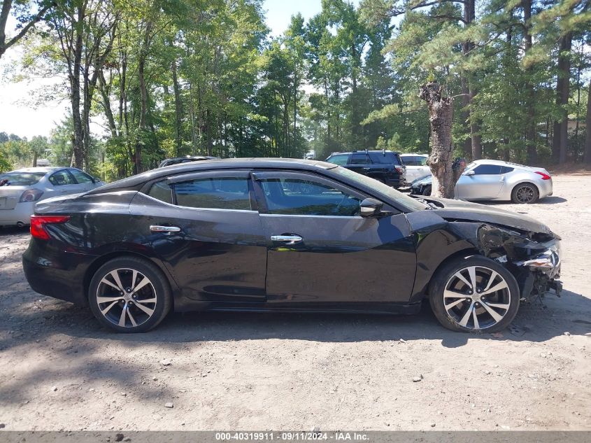 2017 Nissan Maxima 3.5S/Sv/Sl/Sr/Plat VIN: 1N4AA6AP1HC420625 Lot: 40319911