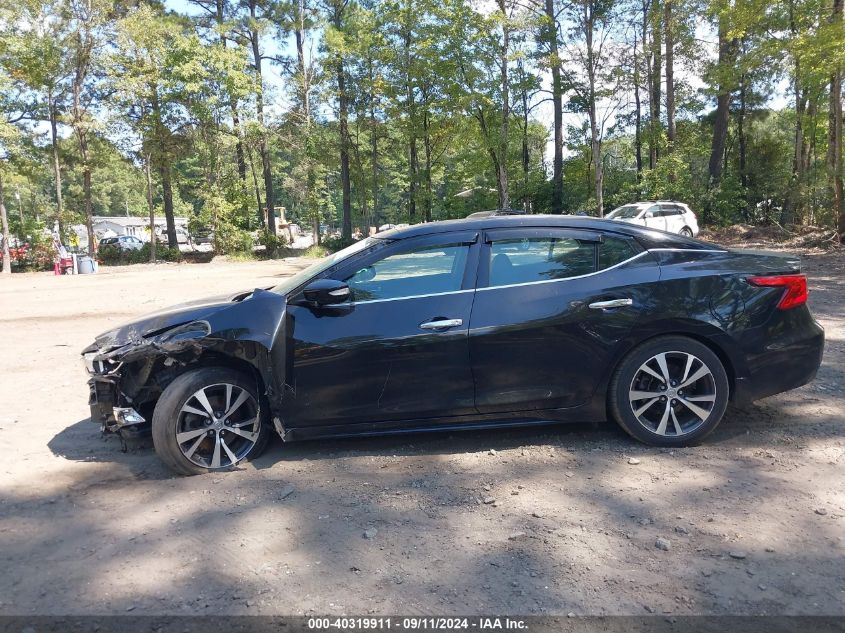 2017 Nissan Maxima 3.5S/Sv/Sl/Sr/Plat VIN: 1N4AA6AP1HC420625 Lot: 40319911