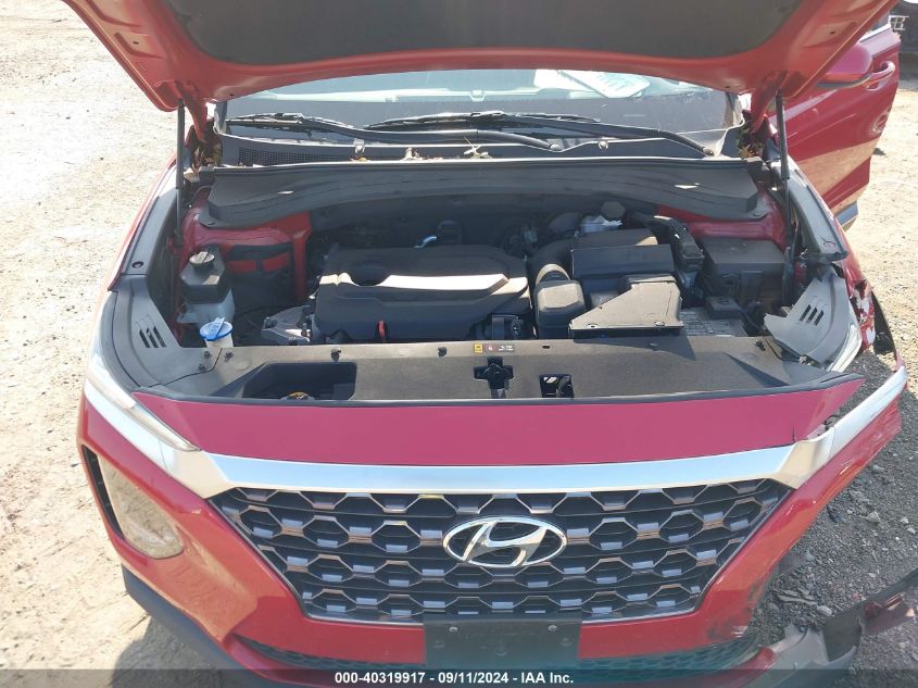 2019 Hyundai Santa Fe Se VIN: 5NMS2CAD0KH094891 Lot: 40319917