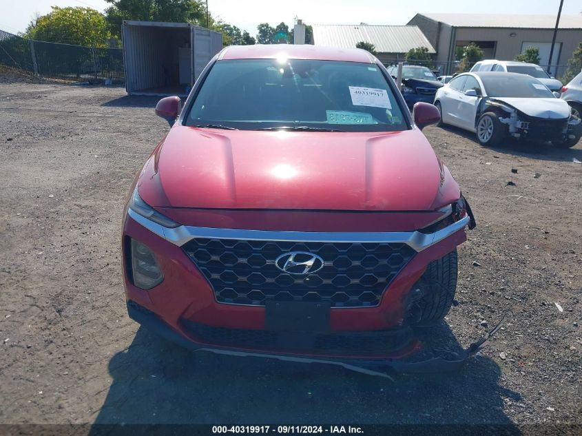 2019 Hyundai Santa Fe Se VIN: 5NMS2CAD0KH094891 Lot: 40319917