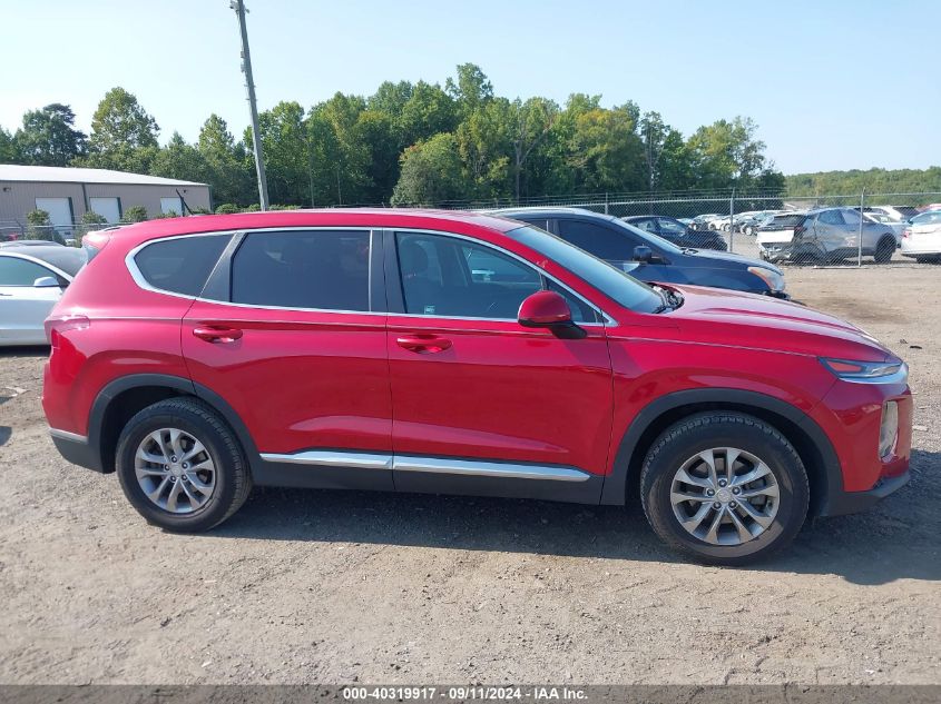 2019 Hyundai Santa Fe Se VIN: 5NMS2CAD0KH094891 Lot: 40319917