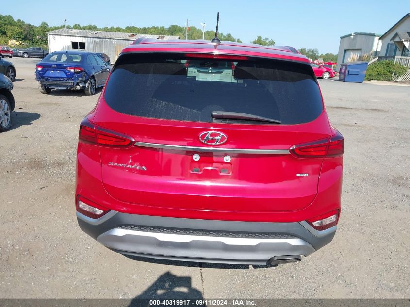 2019 Hyundai Santa Fe Se VIN: 5NMS2CAD0KH094891 Lot: 40319917