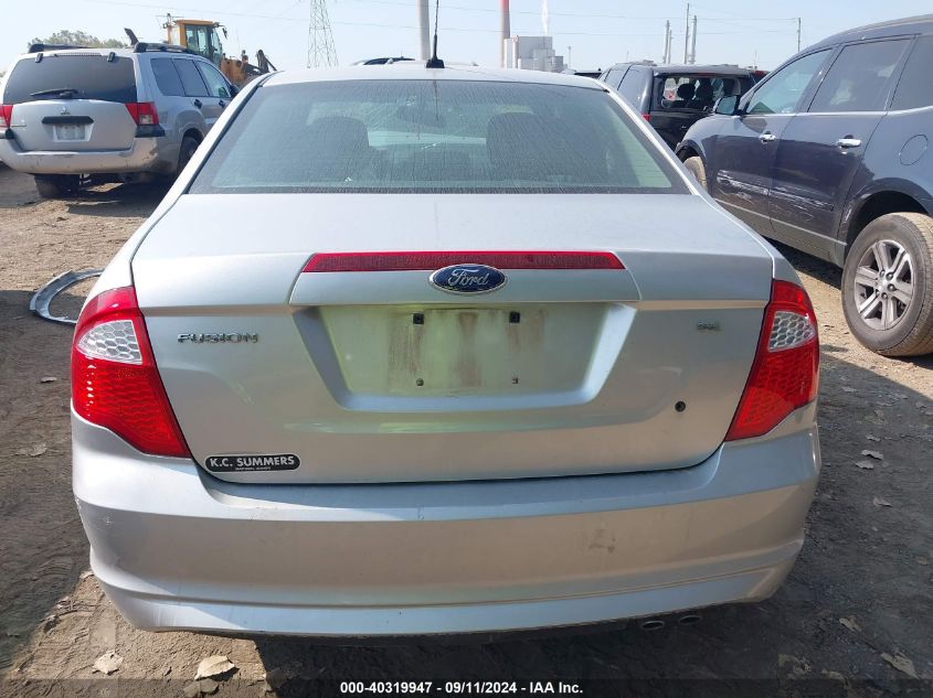 2012 Ford Fusion Se VIN: 3FAHP0HA4CR128733 Lot: 40319947