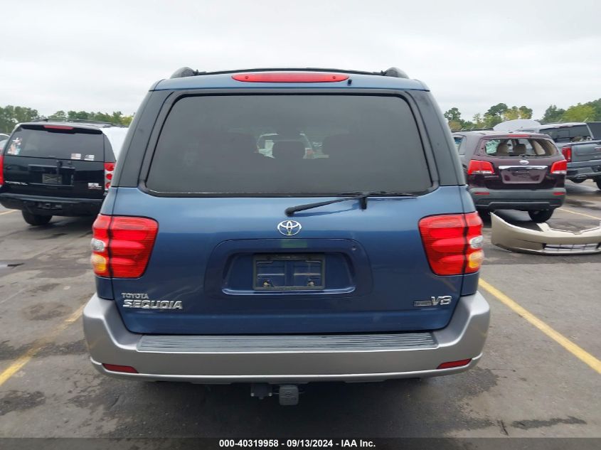 5TDZT34A23S163608 2003 Toyota Sequoia Sr5 V8