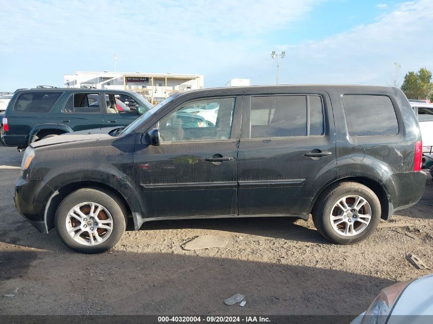 2013 Honda Pilot Lx VIN: 5FNYF4H28DB068620 Lot: 40320004