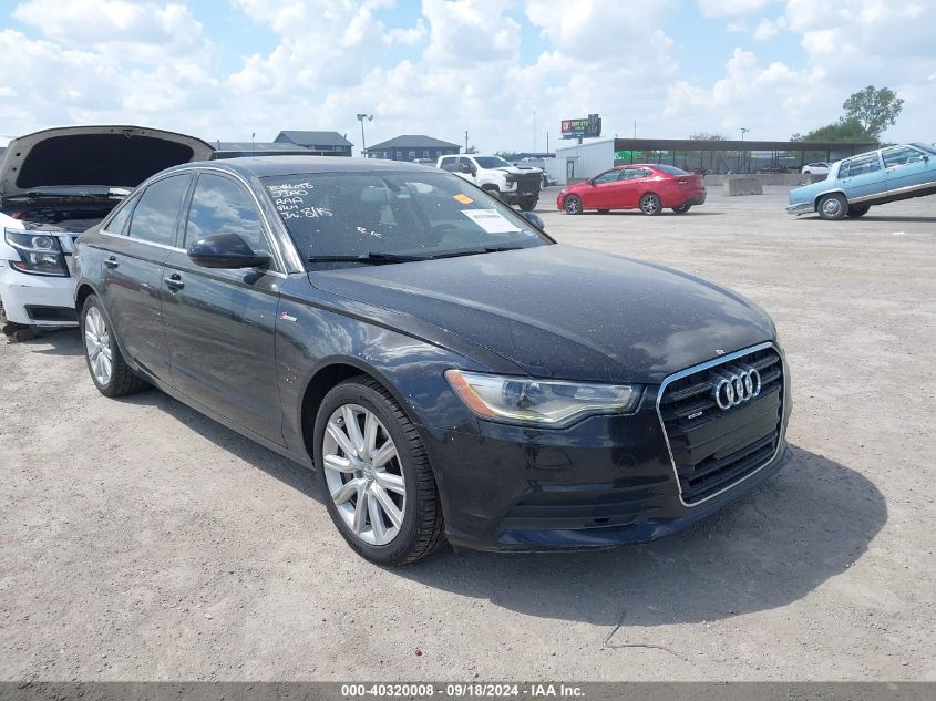 2014 AUDI A6 3.0T PREMIUM PLUS - WAUFGAFCXEN030238