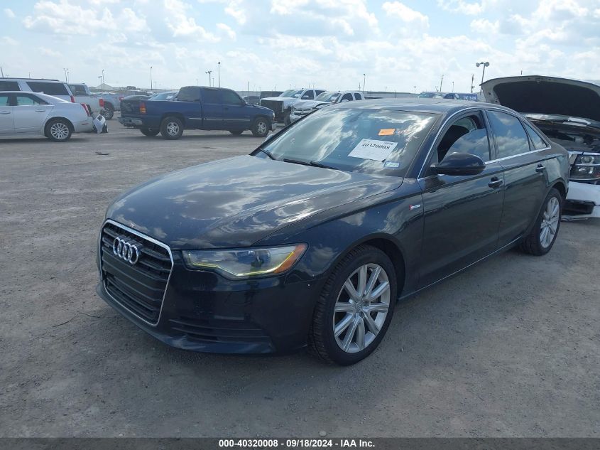 2014 AUDI A6 3.0T PREMIUM PLUS - WAUFGAFCXEN030238