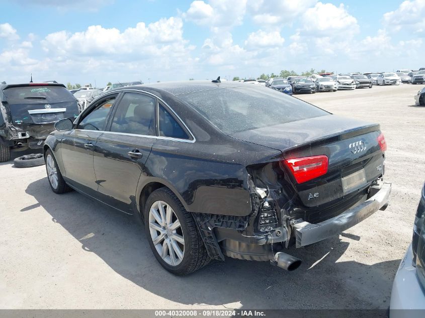 2014 AUDI A6 3.0T PREMIUM PLUS - WAUFGAFCXEN030238