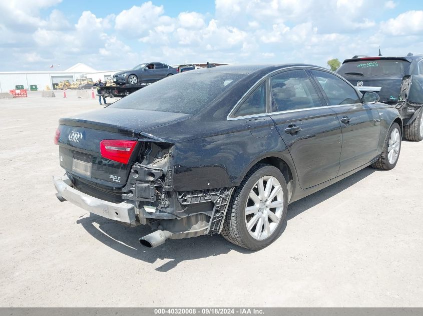 VIN WAUFGAFCXEN030238 2014 Audi A6, 3.0T Premium Plus no.4