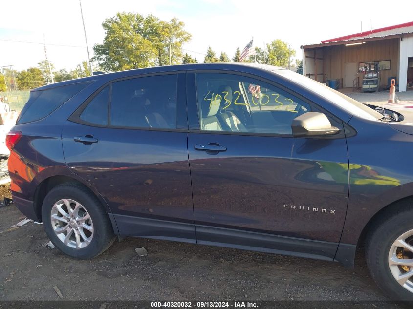 2019 Chevrolet Equinox Ls VIN: 3GNAXHEV4KL292820 Lot: 40320032