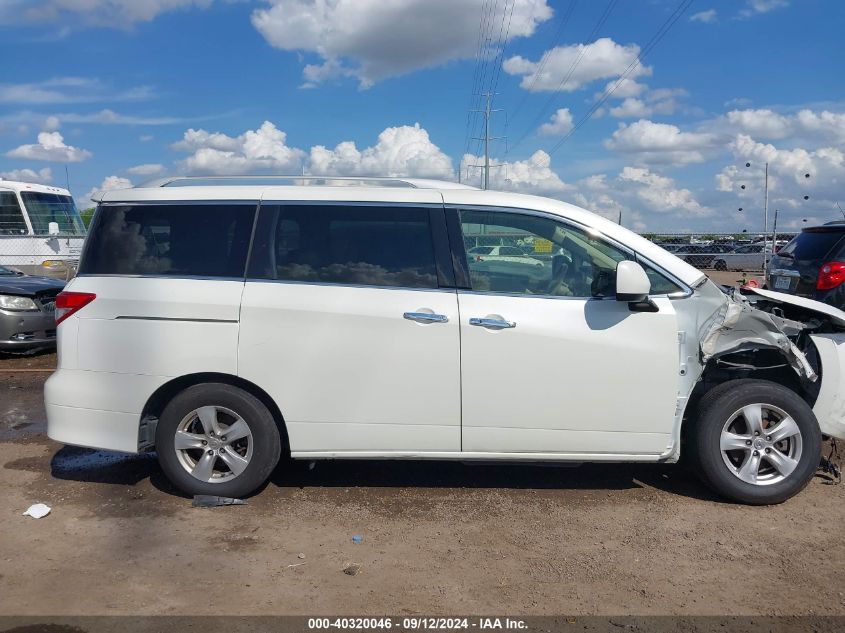 2017 Nissan Quest Sv VIN: JN8AE2KP5H9168210 Lot: 40320046