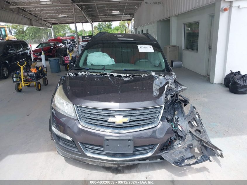 2017 Chevrolet Traverse Ls VIN: 1GNKRFED8HJ176935 Lot: 40320059