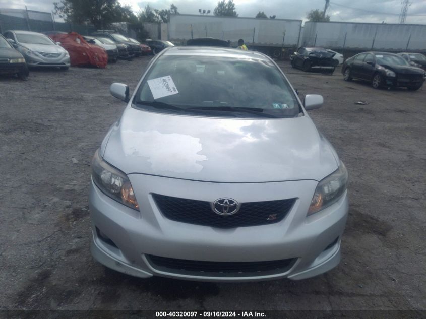 2010 Toyota Corolla S VIN: 2T1BU4EE9AC248974 Lot: 40320097