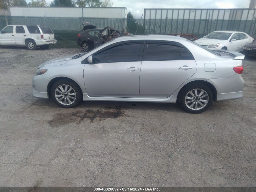 2010 Toyota Corolla S VIN: 2T1BU4EE9AC248974 Lot: 40320097