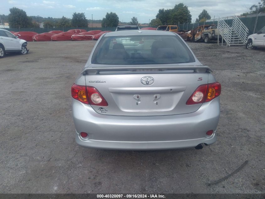 2010 Toyota Corolla S VIN: 2T1BU4EE9AC248974 Lot: 40320097