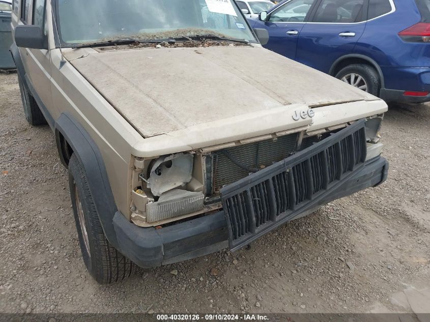 1993 Jeep Cherokee Sport VIN: 1J4FT68S8PL605459 Lot: 40320126