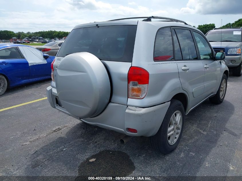 2002 Toyota Rav4 VIN: JTEGH20V420054883 Lot: 40320159