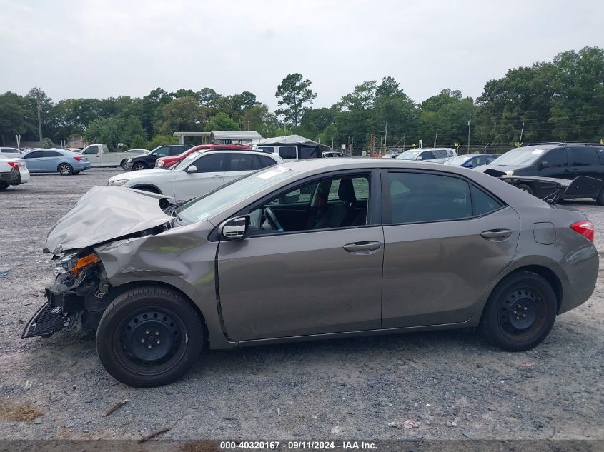 2018 TOYOTA COROLLA LE - 2T1BURHE6JC033870