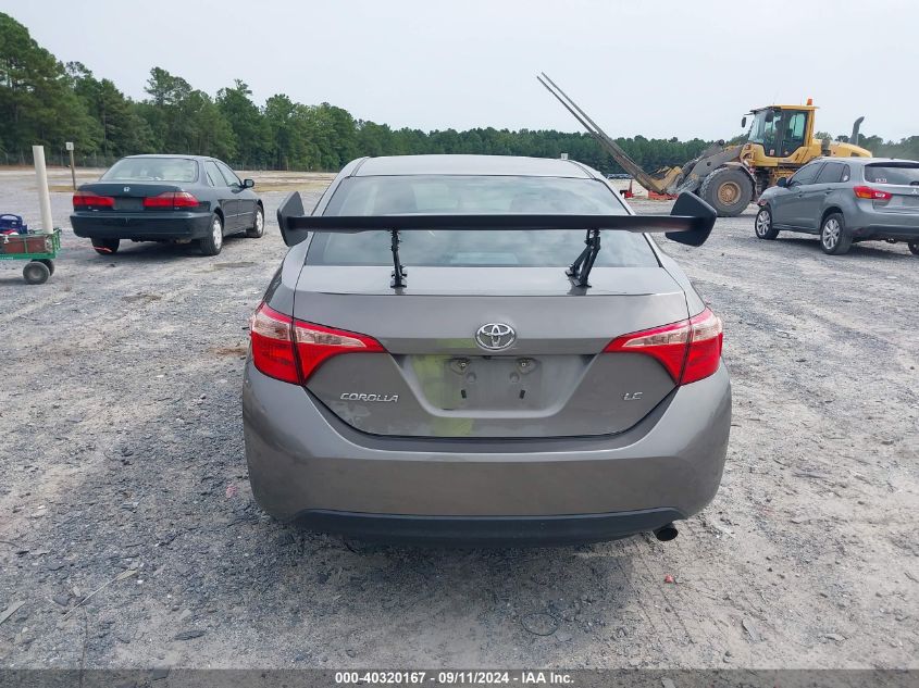 2018 TOYOTA COROLLA LE - 2T1BURHE6JC033870