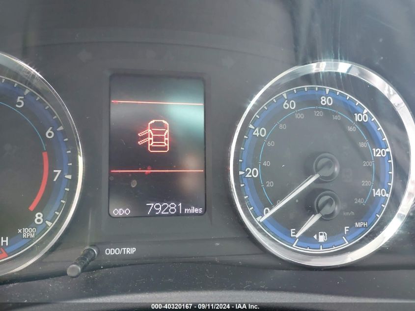 2018 TOYOTA COROLLA LE - 2T1BURHE6JC033870