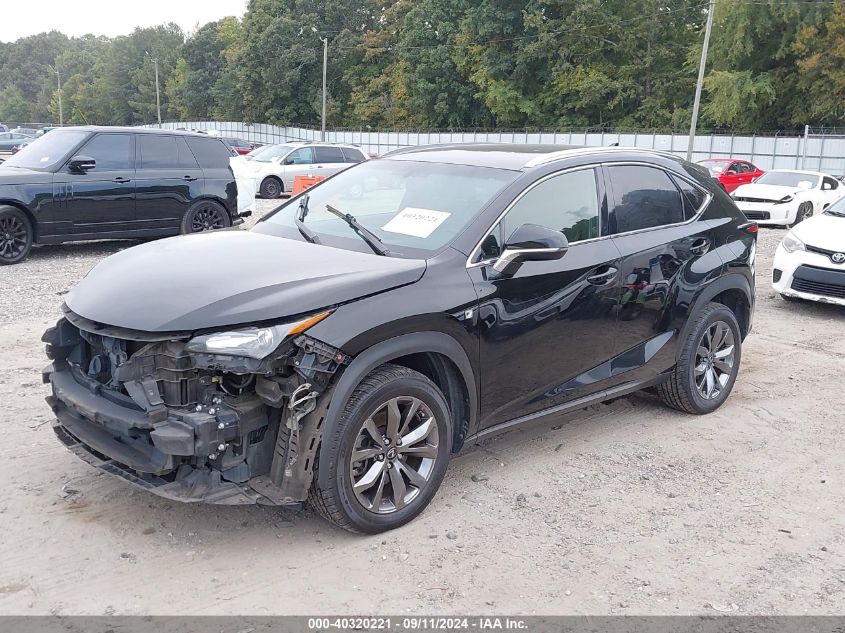 JTJYARBZ6H2074133 2017 LEXUS NX - Image 2