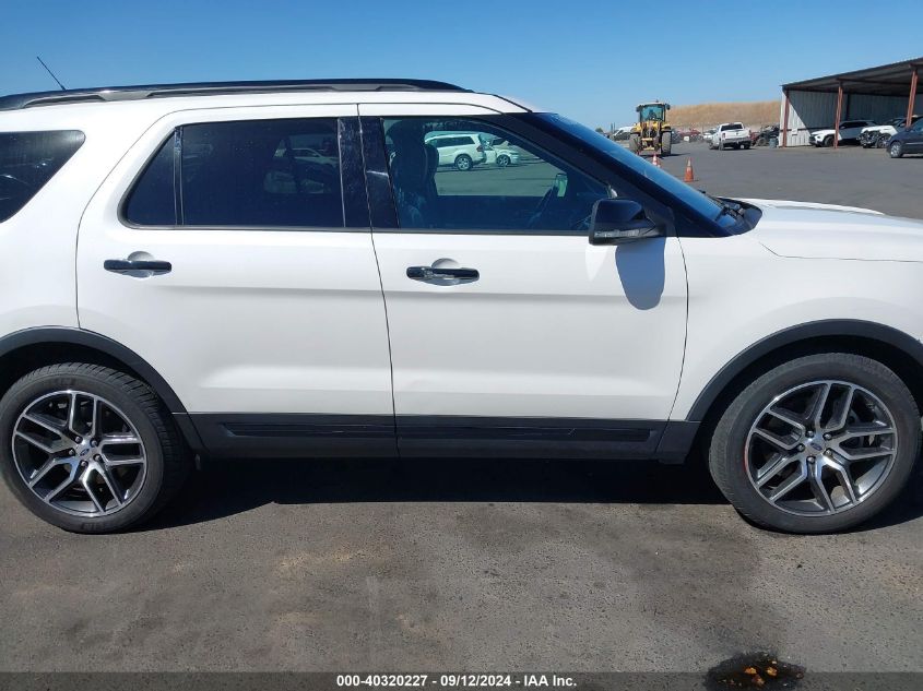 2018 Ford Explorer Sport VIN: 1FM5K8GT0JGC94423 Lot: 40320227