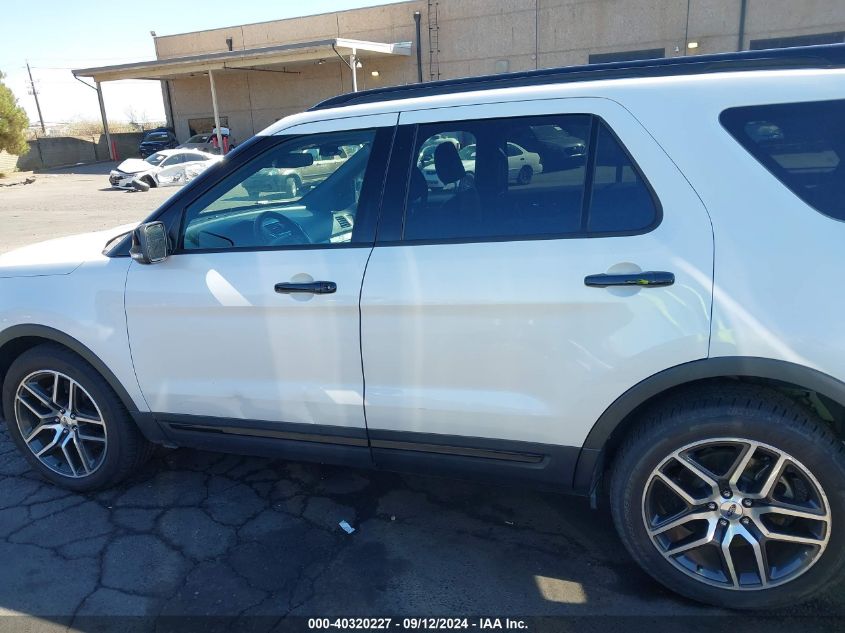 2018 Ford Explorer Sport VIN: 1FM5K8GT0JGC94423 Lot: 40320227