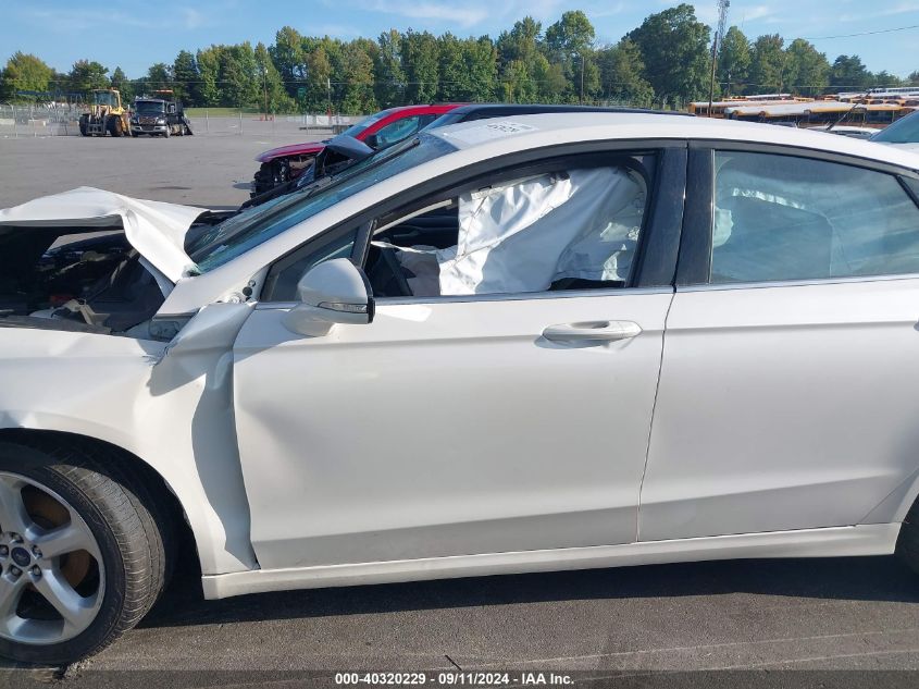 2016 Ford Fusion Se VIN: 3FA6P0H74GR160406 Lot: 40320229