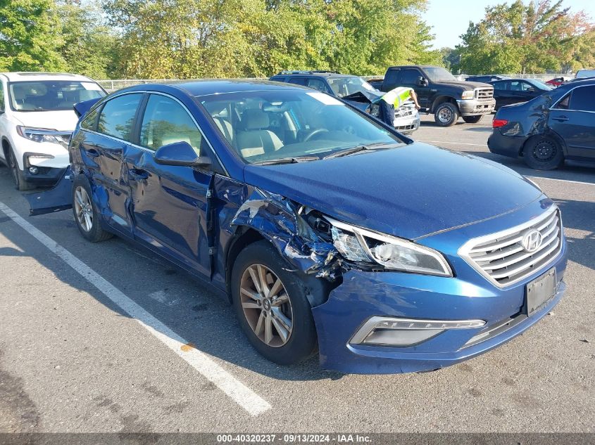 5NPE24AF0FH185348 2015 HYUNDAI SONATA - Image 1