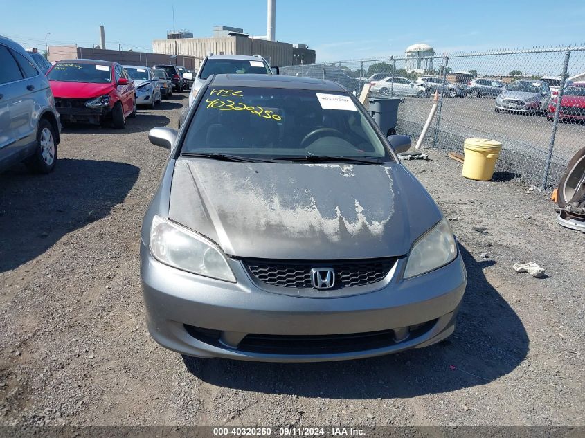 2004 Honda Civic Ex VIN: 1HGEM22024L080006 Lot: 40320250