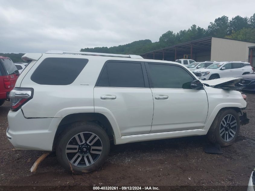 2016 Toyota 4Runner Limited VIN: JTEZU5JR4G5116655 Lot: 40320261