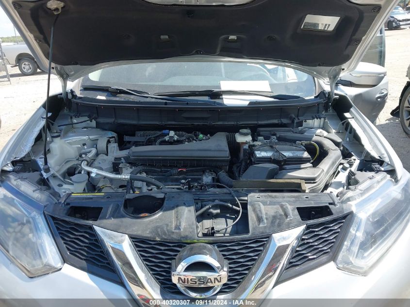 2015 Nissan Rogue S/Sl/Sv VIN: KNMAT2MT7FP580925 Lot: 40320307