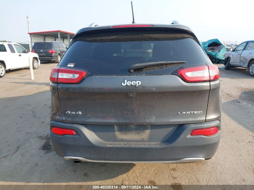 2017 Jeep Cherokee Limited VIN: 1C4PJMDB9HW520415 Lot: 40320314