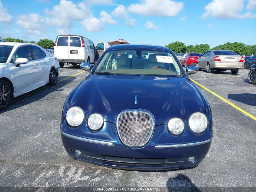 2007 Jaguar S-Type VIN: SAJWA01A27FN76521 Lot: 40320327