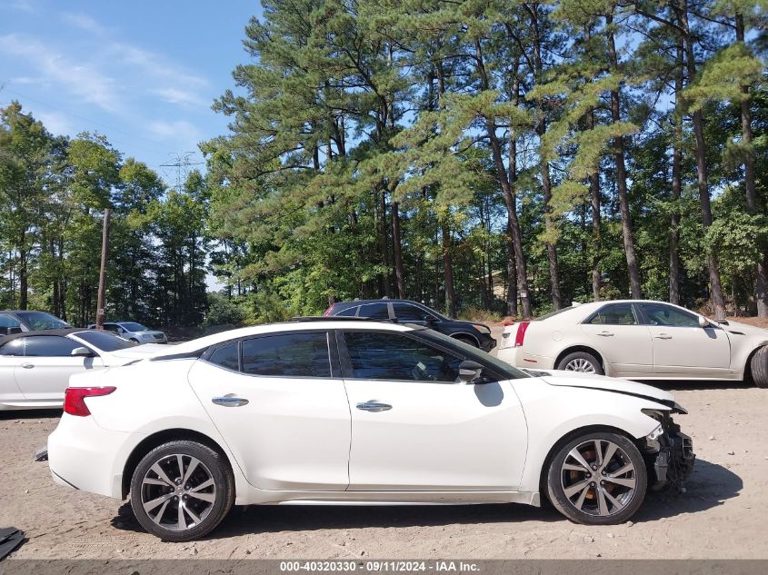 2017 Nissan Maxima 3.5S/Sv/Sl/Sr/Plat VIN: 1N4AA6APXHC392159 Lot: 40320330