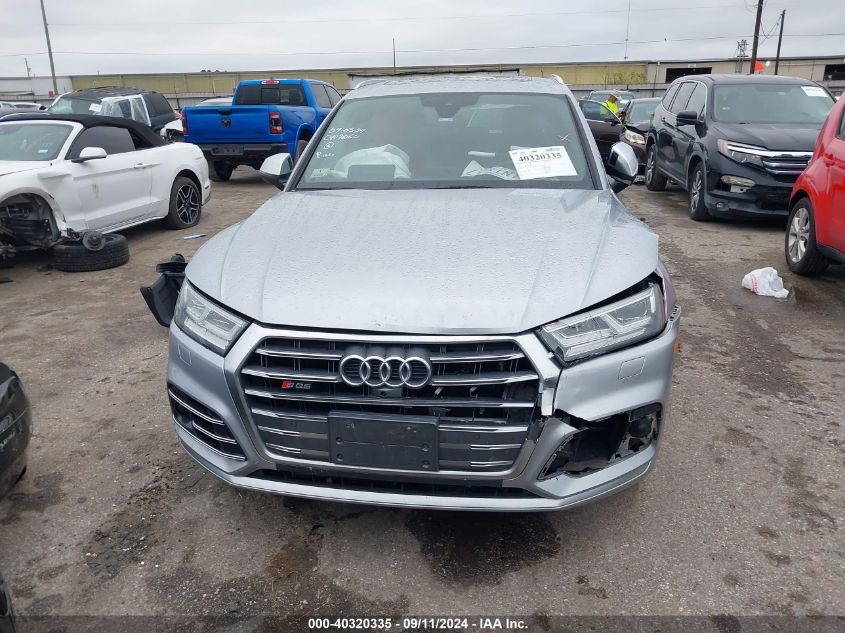 2018 Audi Sq5 Prestige VIN: WA1C4AFYXJ2067760 Lot: 40320335