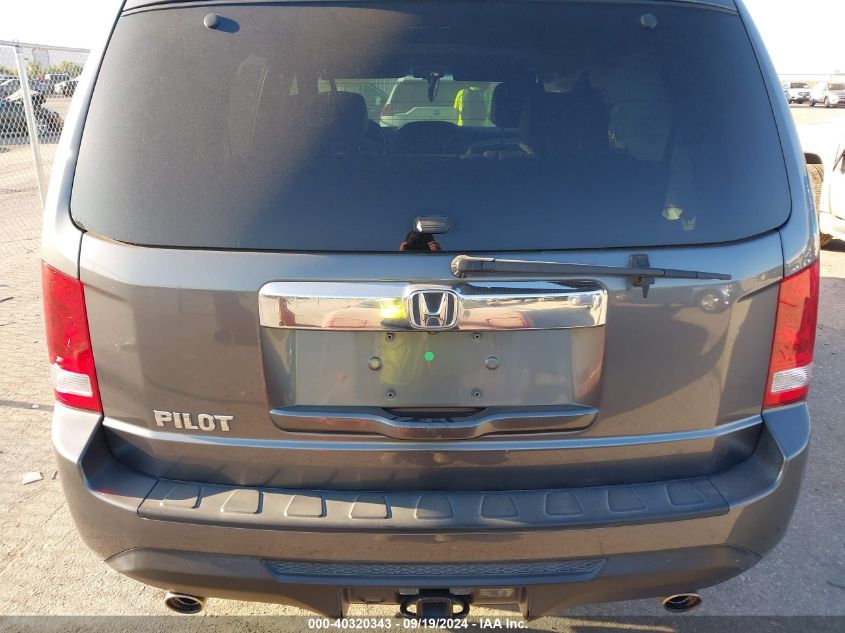 2012 Honda Pilot Ex-L VIN: 5FNYF3H52CB013535 Lot: 40320343