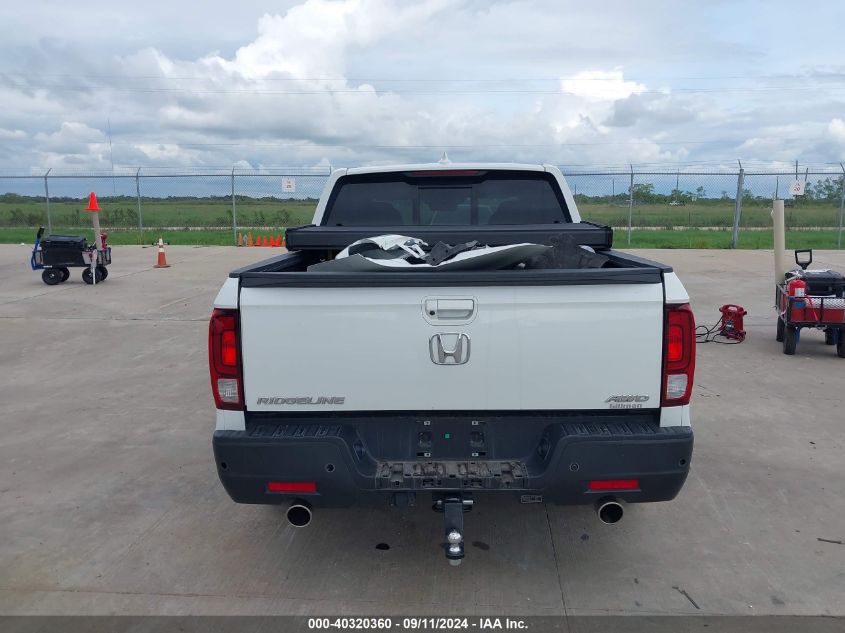 2021 Honda Ridgeline Rtl VIN: 5FPYK3F76MB017774 Lot: 40320360