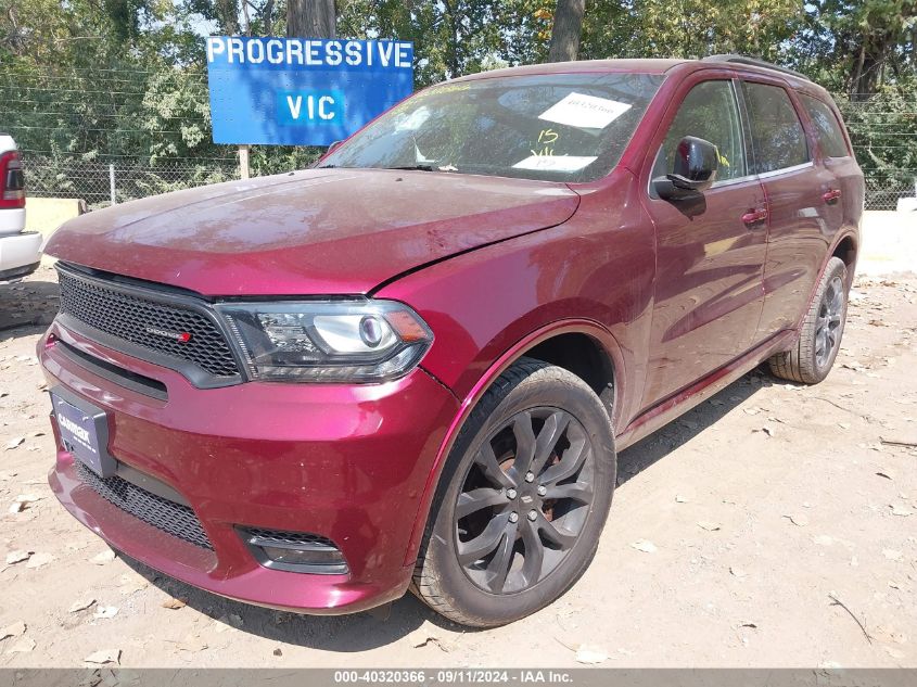 2020 Dodge Durango Gt VIN: 1C4RDJDG7LC155737 Lot: 40320366