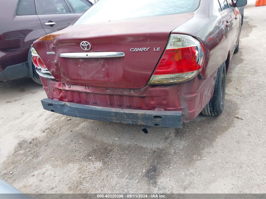 2005 Toyota Camry Le VIN: 4T1BE32K65U034238 Lot: 40320396