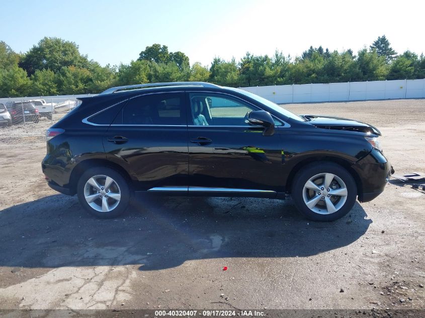 2010 Lexus Rx 350 VIN: 2T2BK1BA0AC038474 Lot: 40320407