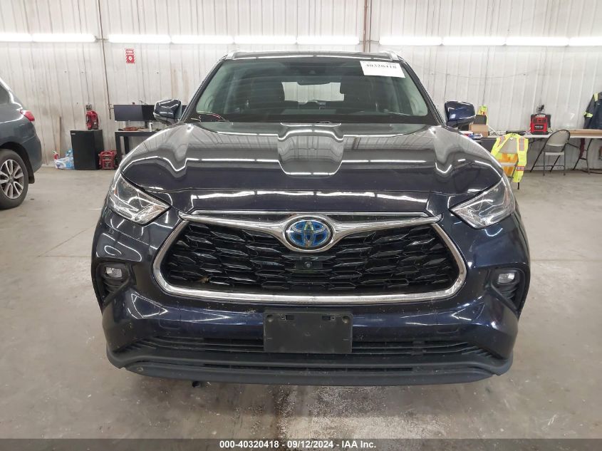 2021 Toyota Highlander Hybrid Limited VIN: 5TDXBRCH7MS519306 Lot: 40320418