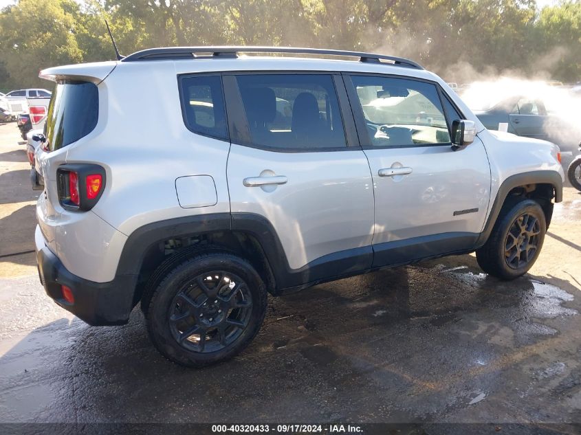 2020 Jeep Renegade Altitude 4X4 VIN: ZACNJBBBXLPL42743 Lot: 40320433